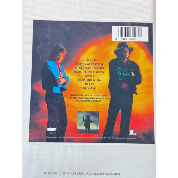 Stevie Ray Vaughan Couldn’t Stand the Weather 24k Gold Mastersound SBM CD Limite - Picture 3 of 11